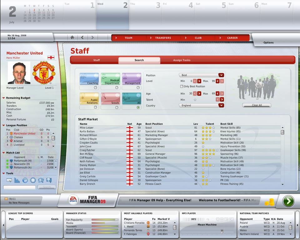 FIFA Manager 09 EA App CD Key - Image 5